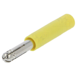 Conector: banană 4mm; adaptor; banană 4mm priză,mufă banană 4mm