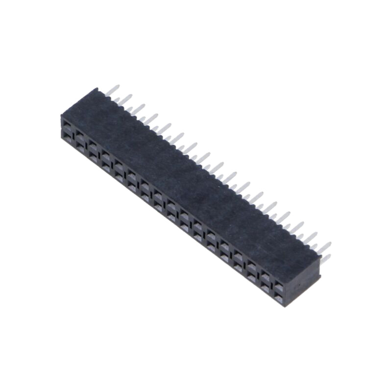 Conector: şiruri pini; soclu; tată; PIN: 34; drept; 2,54mm; THT; 2x17
