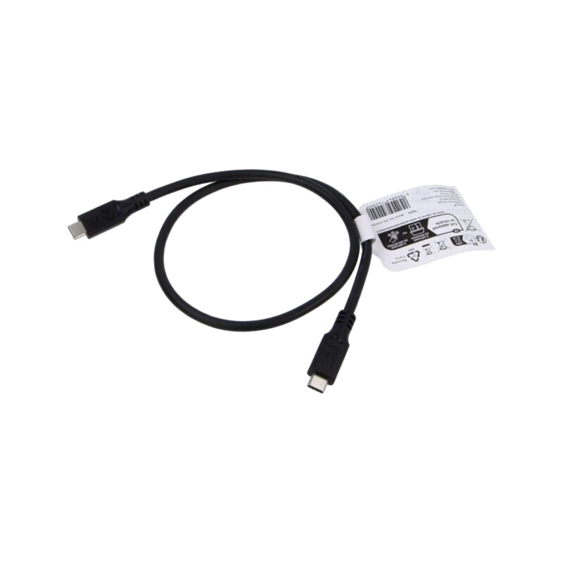 Cablu; USB 3.2; USB C mufă,din ambele părţi; 0,5m; negru; 10Gbps