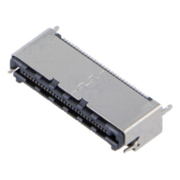 Conector: PCB-PCB; hermafrodit; PIN: 60; 0,5mm; LSHM; aurit; SMT
