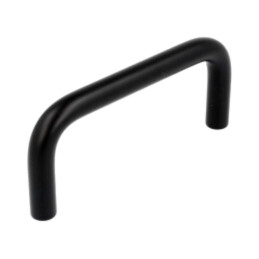 Suport; aluminiu; neagră; H: 50mm; L: 100mm; W: 11mm; manetă