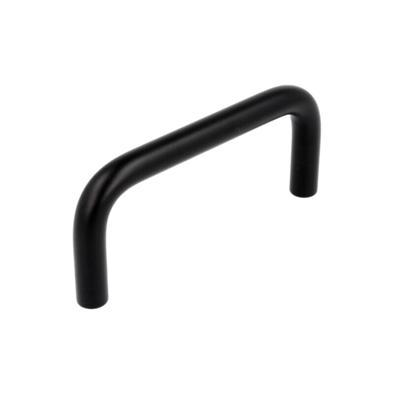 Suport; aluminiu; neagră; H: 50mm; L: 100mm; W: 11mm; manetă