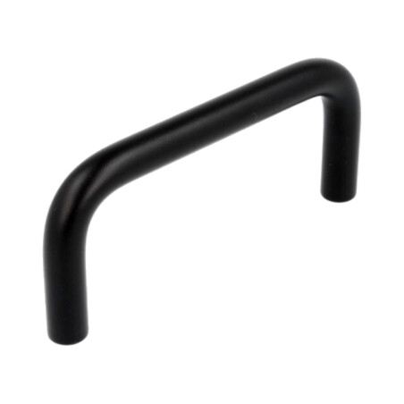 Suport; aluminiu; neagră; H: 50mm; L: 100mm; W: 11mm; manetă