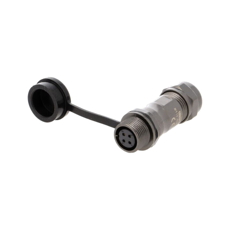 Mufă; ST12; mamă; PIN: 4; IP67; 5÷8mm; 5A; lipire; pe cablu; 200V