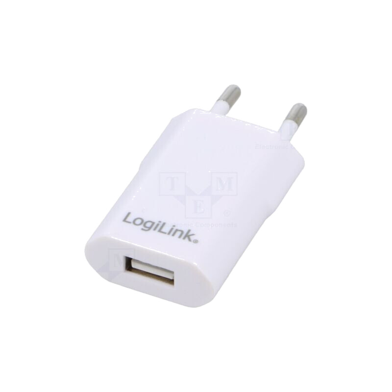 Alimentator: pulsatoriu; alimentare,plug-in; 5VDC; 1A; 5W; albă