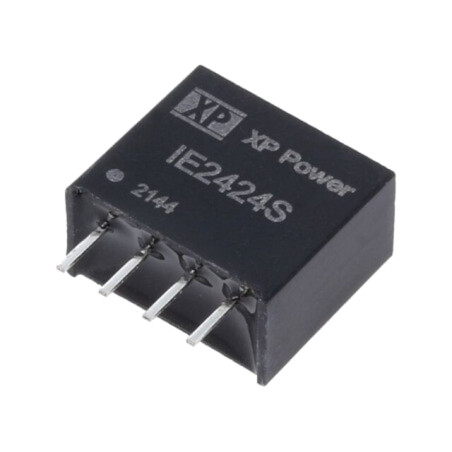 Convertor: DC/DC; 1W; Uintr: 24VDC; Uieş: 24VDC; Iieş: 42mA; SIP; THT