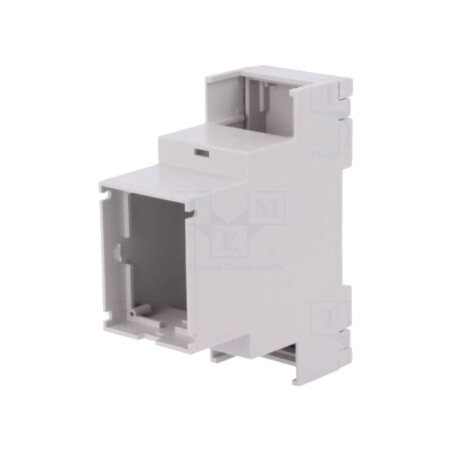 Carcasă: pentru şină DIN; Y: 90mm; X: 36,2mm; Z: 68mm; PPO; gri