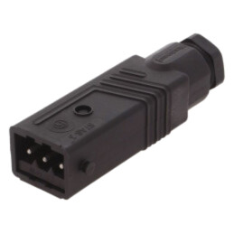 Conector: dreptunghiular; ST; mufă; tată; PIN: 3; cositorit; IP54