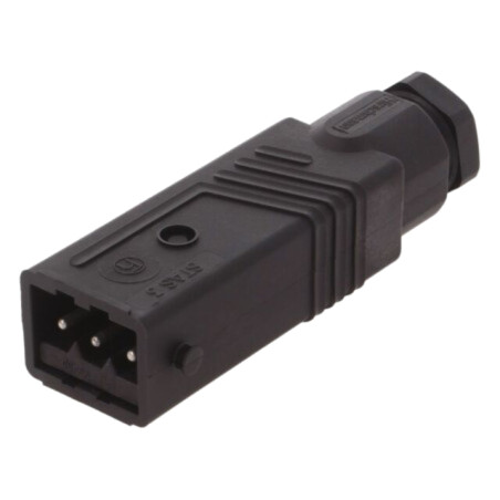 Conector: dreptunghiular; ST; mufă; tată; PIN: 3; cositorit; IP54