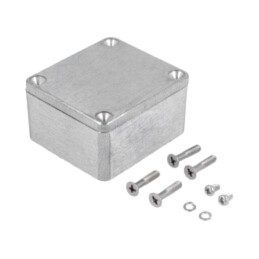 Carcasă: universală; X: 58mm; Y: 64mm; Z: 35mm; aluminiu; naturală