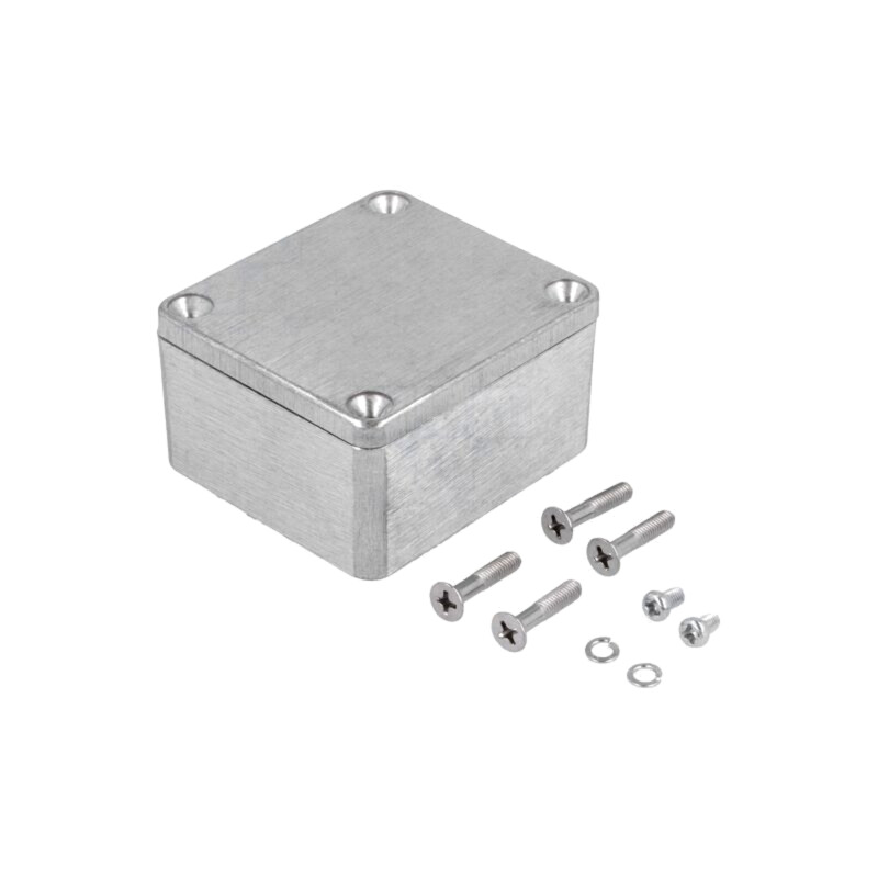 Carcasă: universală; X: 58mm; Y: 64mm; Z: 35mm; aluminiu; naturală
