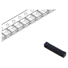 Conector: PCB-PCB; mamă; PIN: 80; 0,5mm; ERF5; aurit; SMT; soclu; 1,5A
