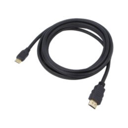 Cablu; HDMI 2.1; HDMI mufă,mini HDMI mufă; PVC; Lung: 3m; negru