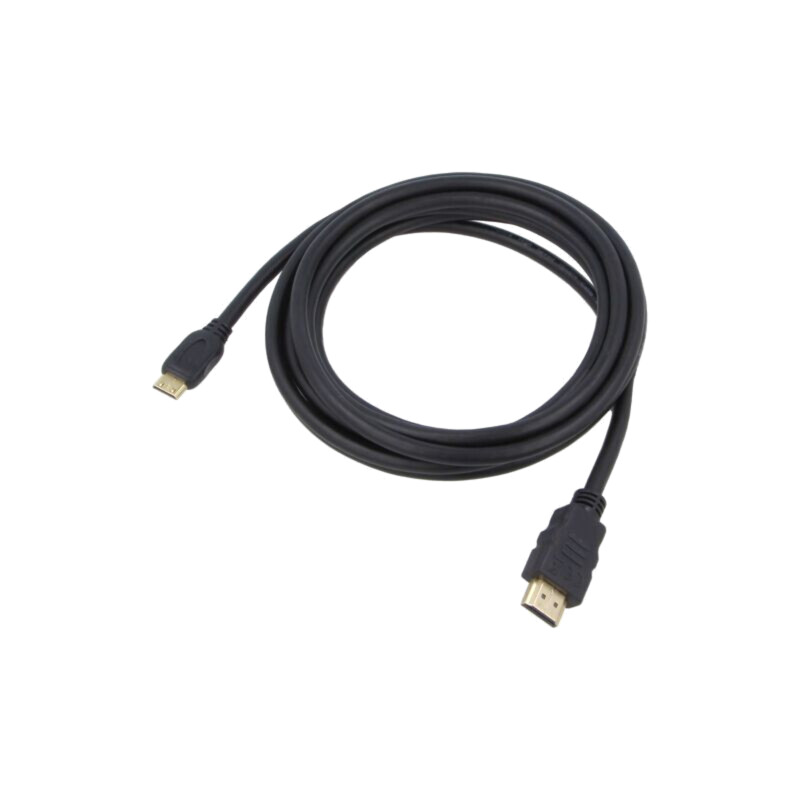Cablu; HDMI 2.1; HDMI mufă,mini HDMI mufă; PVC; Lung: 3m; negru