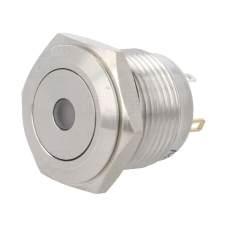 Comutator: anti-vandalism; Poz: 2; SPST-NO; 2A/36VDC; IP65; galben