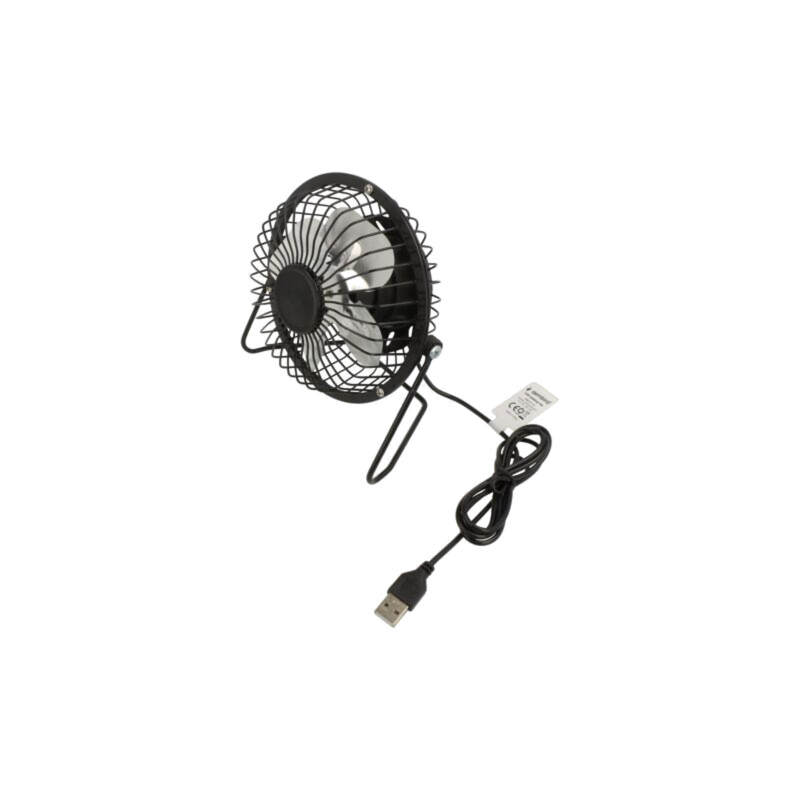 Ventilator; neagră; USB A; 1m