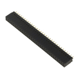 Conector: şiruri pini; soclu; mamă; 2,54mm; PIN: 64; THT; pentru PCB