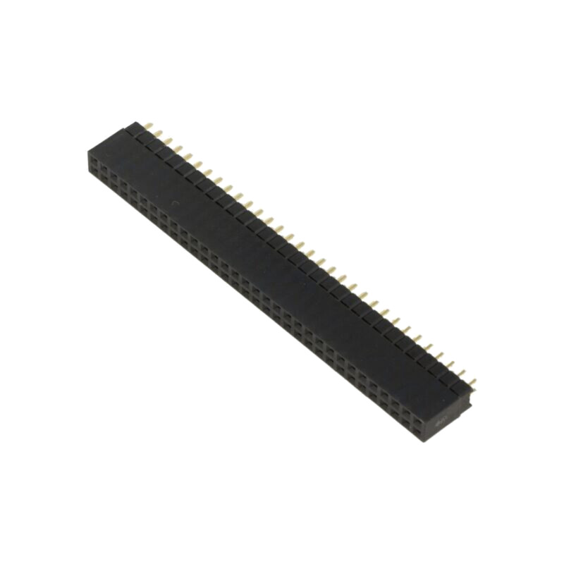 Conector: şiruri pini; soclu; mamă; 2,54mm; PIN: 64; THT; pentru PCB Conector: şiruri pini; soclu; mamă; 2,54mm; PIN: 64; THT; pentru PCB