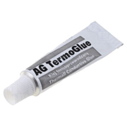 Adeziv termoconductor; albă; Termoglue; 1W/mK; max.200°C; 5÷15min
