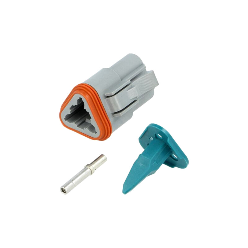 Conector: cablu-cablu; mufă; mamă; AT; pe cablu; PIN: 3; crimpat Conector: cablu-cablu; mufă; mamă; AT; pe cablu; PIN: 3; crimpat