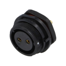 Soclu; SP21; mamă; PIN: 2; IP68; 30A; lipire; 500V; 4mm2; -25÷85°C