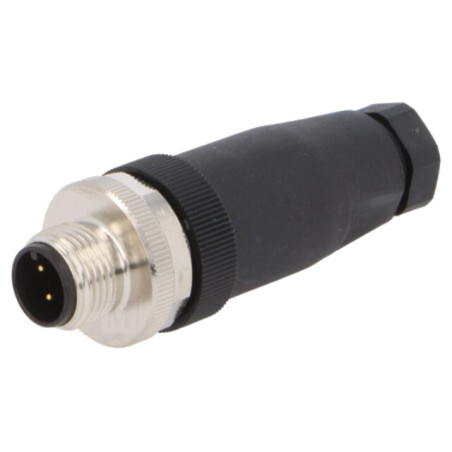 Conector: M12; mufă; PIN: 4; tată; cod A-DeviceNet / CANopen; IP67