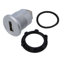 Adaptor; USB A soclu,USB B soclu; USB 2.0; Filet: M22; 1÷10mm