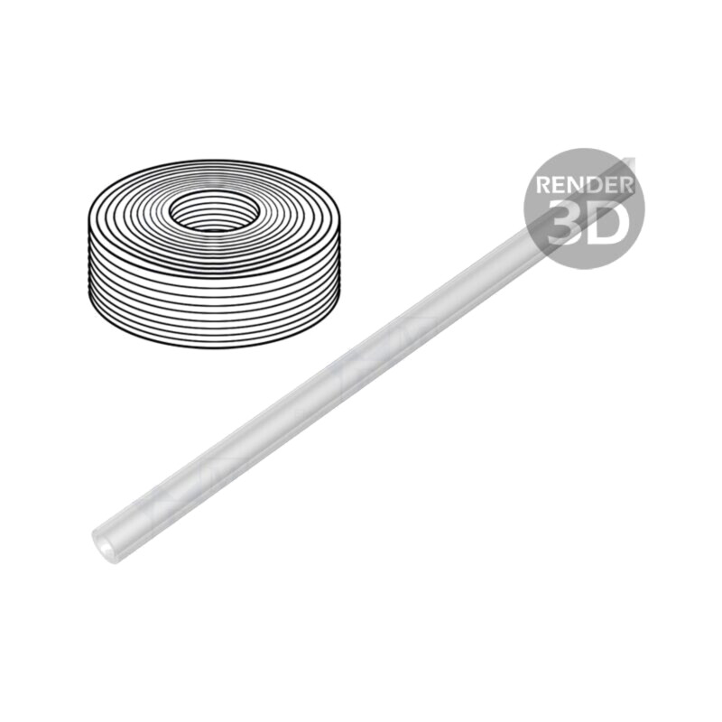 Cablu pneumatic; -0,95÷10bar; poliuretan termoplastic TPE-U