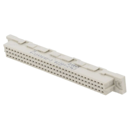 Conector: DIN 41612; soclu; tip C; mamă; PIN: 64; a+c; THT; drept
