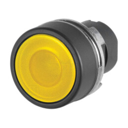 Comutator: acţionat prin apăsare; 22mm; Poz.i stab: 1; galbenă