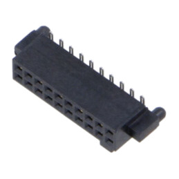 Conector: PCB-PCB; mamă; PIN: 20; 1,27mm; SFM; argintat selectiv