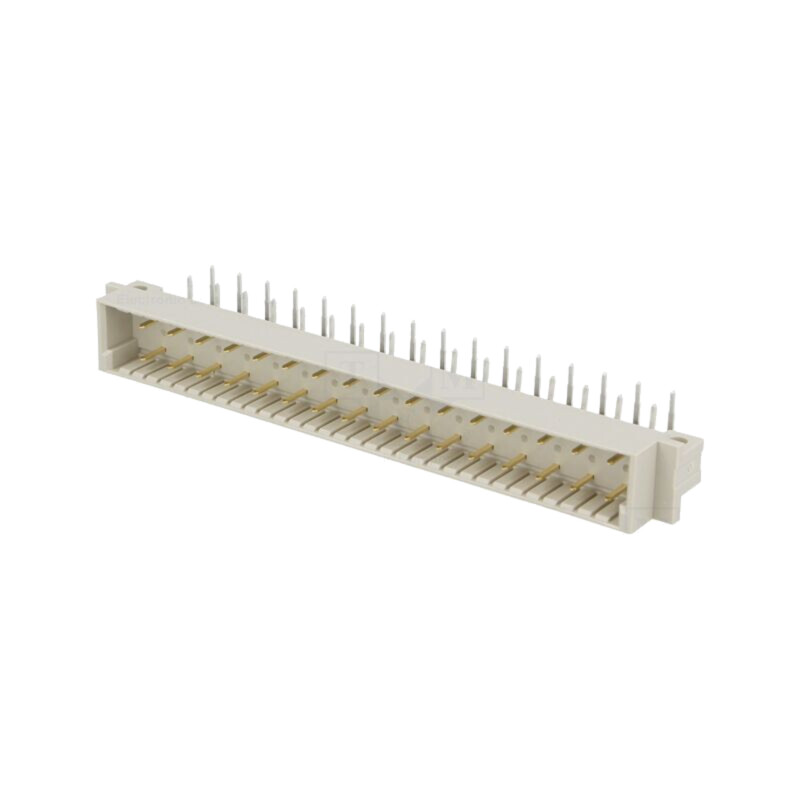 Conector: DIN 41612; soclu; tip D; tată; PIN: 32; THT; în unghi 90°