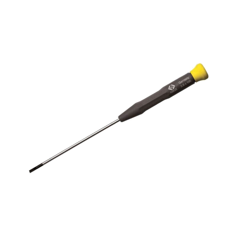 Şurubelniţă; plată; SL 3; Lung.lamă: 100mm; Lung.tot: 197mm