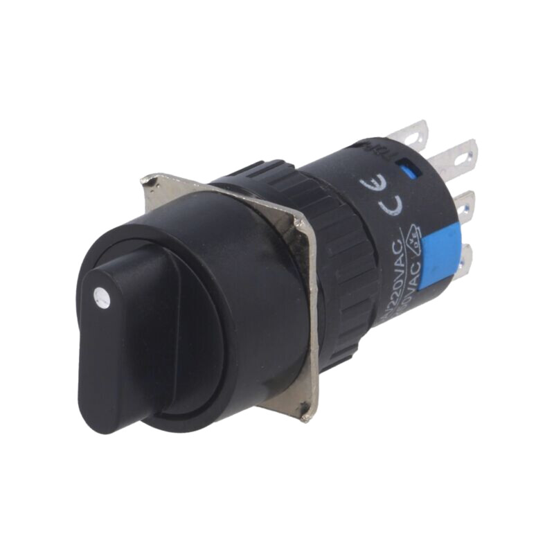 Comutator: rotativ; Poz: 3; 3A/220VAC; 2A/24VDC; -20÷55°C; 50mΩ