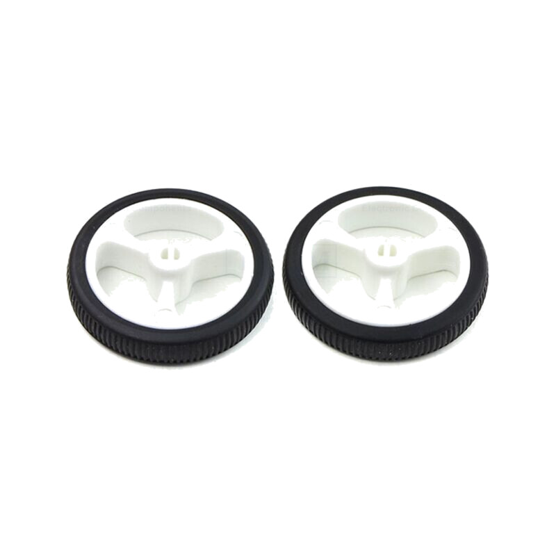 Ax; albă; Ax: crestătură D; cu împingere; Ø: 32mm; Diam.ax: 3mm