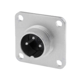 Conector: M16; soclu; tată; lipire; PIN: 3; 5A; 300V; IP65,IP67; C091D