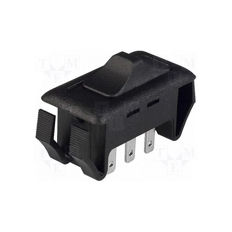 Comutator: glisant; Poz: 2; DPDT; 15A/125VAC; ON-OFF; Nr.term: 6