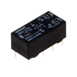 Releu: electromagnetic; DPDT; Ubobină: 5VDC; Icontacte max: 2A