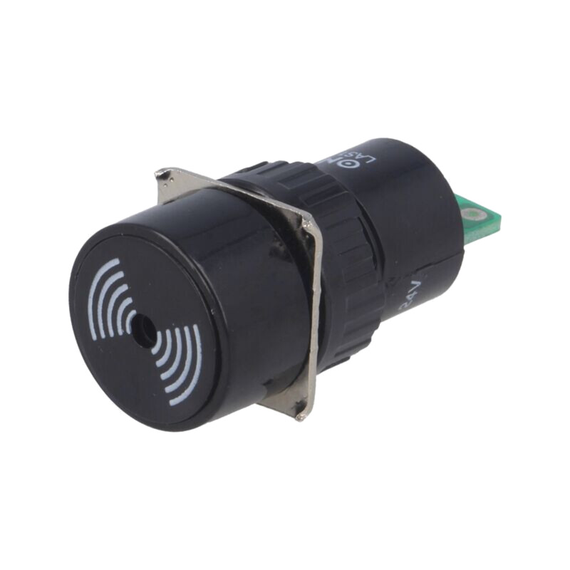 Semnalizator: acustic; 75dB; Ilum: fără; IP40; Ø16mm; max.6mm; 24VDC