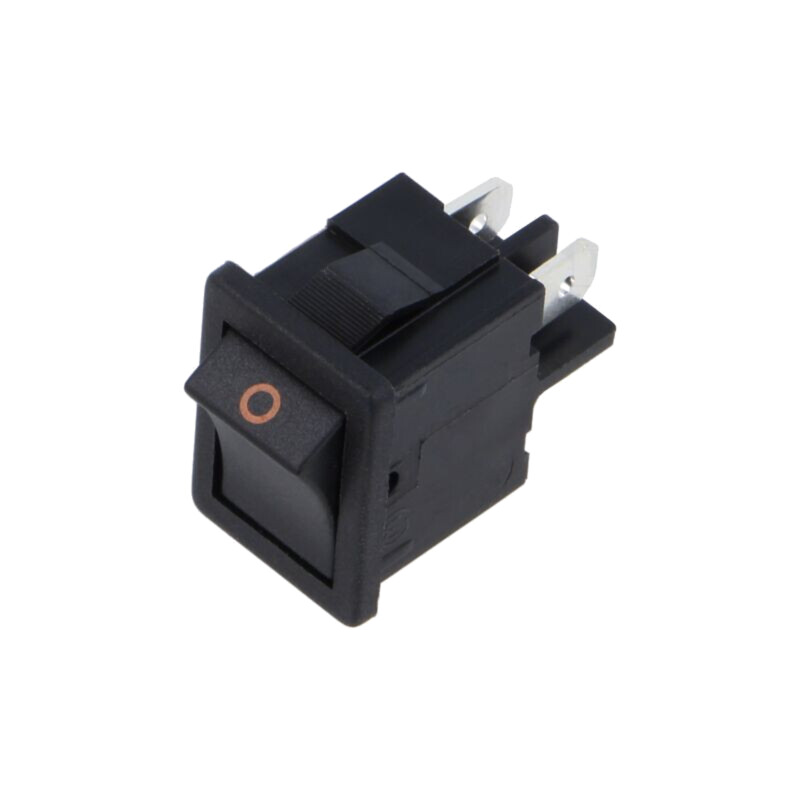 ROCKER; DPST; Poz: 2; ON-OFF; 4A/250VAC; neagră; fără; 100mΩ