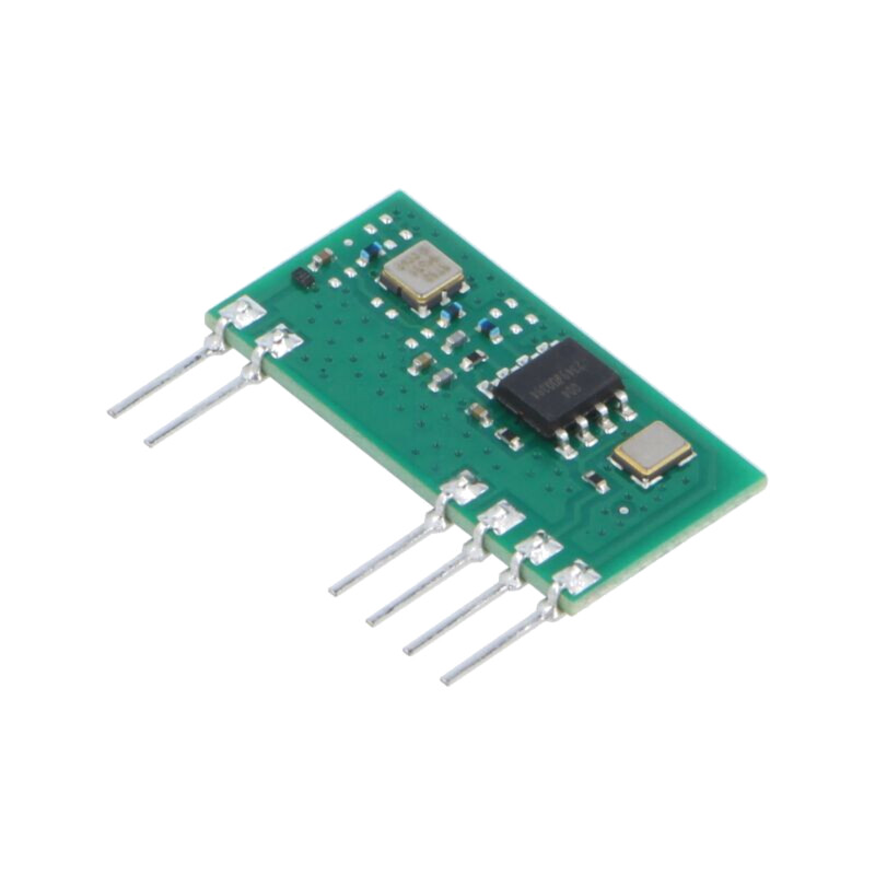 Modul: RF; receptor FM; OOK; 433,92MHz; -111dBm; 3VDC; 4,3mA