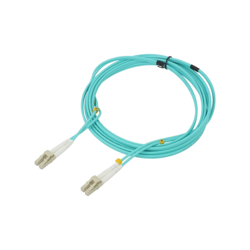 Patch cord cu fibră; OM4; LC/UPC,din ambele părţi; 3m; LSZH