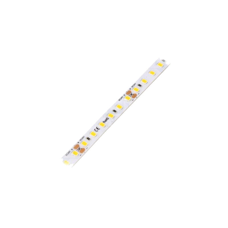 Bandă LED; alb cald; 2835; LED/m: 120; 8mm; IP64; 120°; 9,6W/m; 24VDC