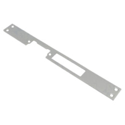 Tablă frontală; pentru yală electromagnetică; gri; oţel