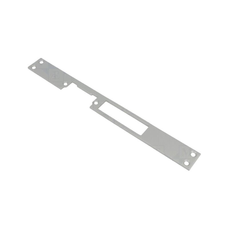 Tablă frontală; pentru yală electromagnetică; gri; oţel