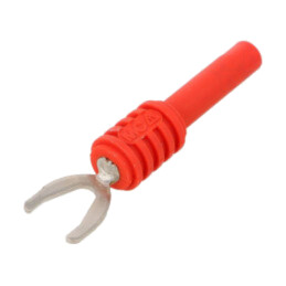 Conector: tip furcă; mufă; banană 4mm priză,mufă tip furcă; 20A