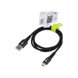 Cablu; USB 2.0; USB A mufă,USB C mufă; 1m; negru; 0,48Gbps; 60W; 3A