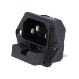 Conector: alimentare AC; soclu; tată; 10A; 250VAC; IEC 60320; 6220