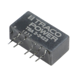 Convertor: DC/DC; 2W; Uintr: 21,6÷26,4VDC; Uieş: 15VDC; Iieş: 65mA