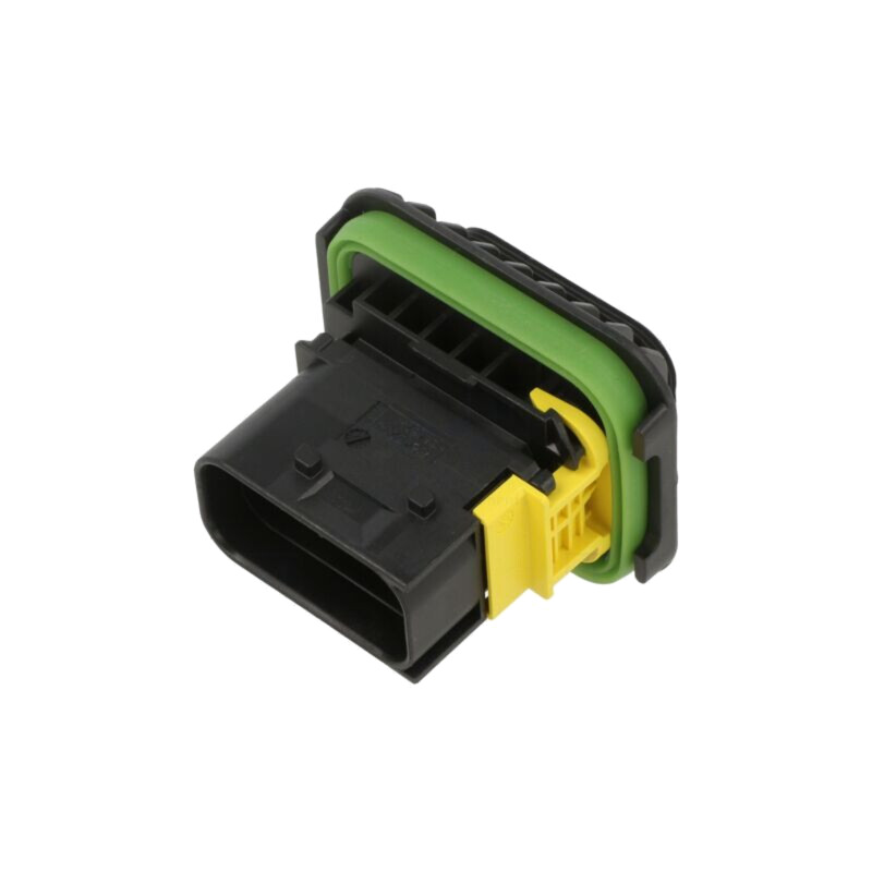 Conector: automotive; soclu; tată; pt.montare pe panou,pe cablu
